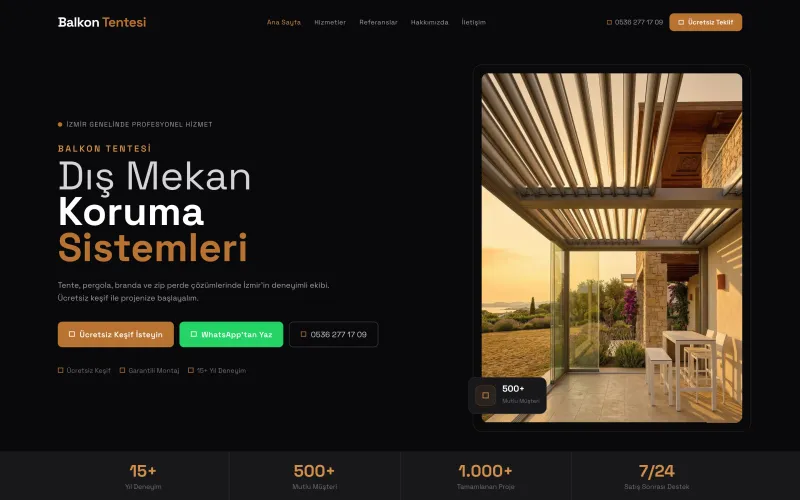 balkontentesi.com web sitesinin ana sayfası (balkontentesi.com)