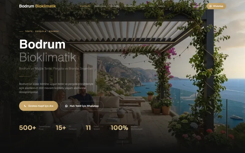 bodrumbioklimatik.com web sitesinin ana sayfası (bodrumbioklimatik.com)