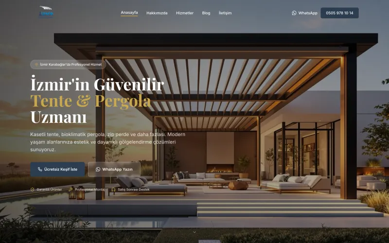 izmirtentesan.com web sitesinin ana sayfası (izmirtentesan.com)