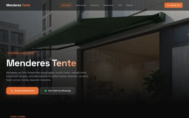 menderestente.com web sitesinin ana sayfası (menderestente.com)