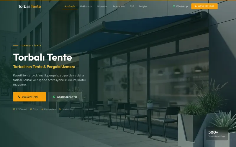 torbalitente.com web sitesinin ana sayfası (torbalitente.com)