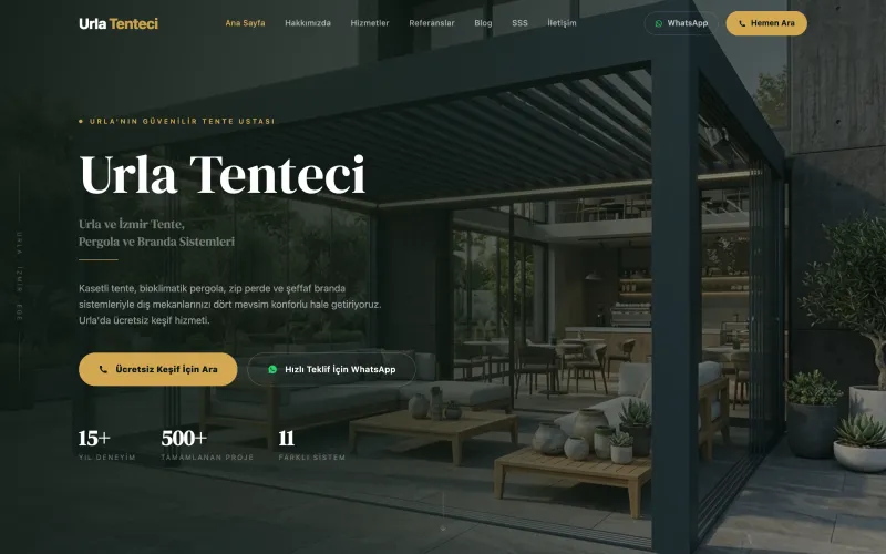 urlatenteci.com web sitesinin ana sayfası (urlatenteci.com)